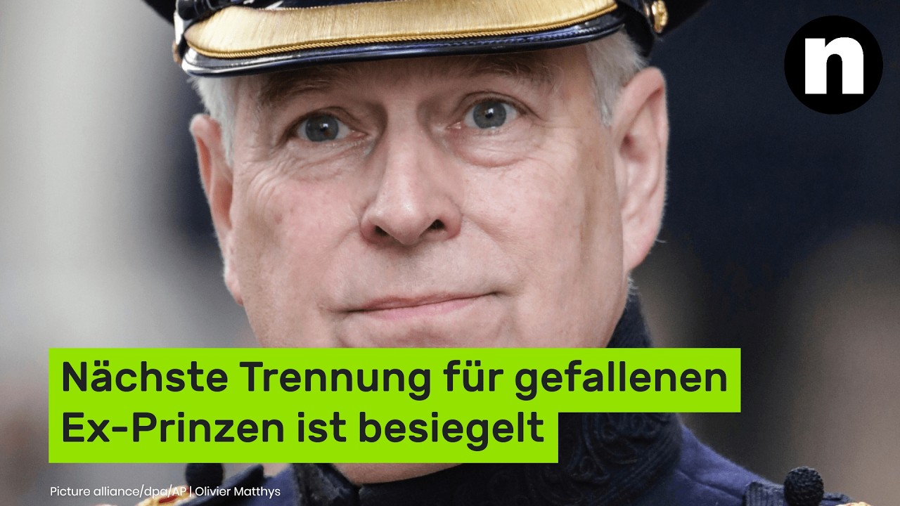 Andrew Mountbatten-Windsor: Nächste Trennung für gefallenen Ex-Prinzen ist besiegelt