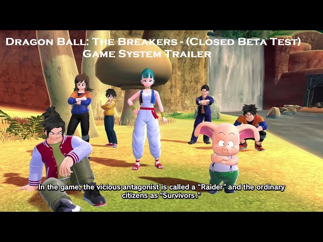 Dragon Ball: The Breakers 'Game System' trailer, PC closed beta test set  for December 3 to 4 - Gematsu