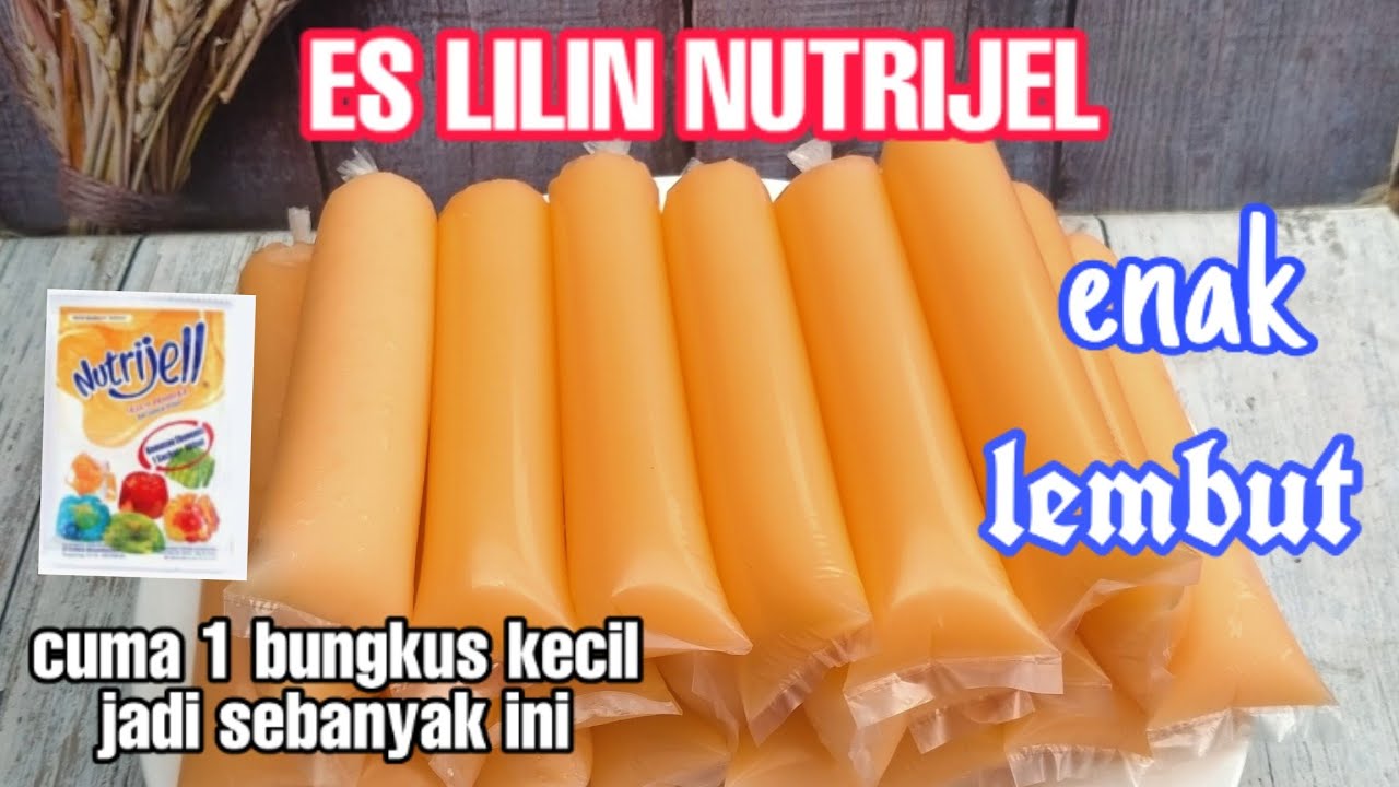 RESEP ES LILIN UNTUK IDE JUALAN resepeslilinnutrijel YouTube