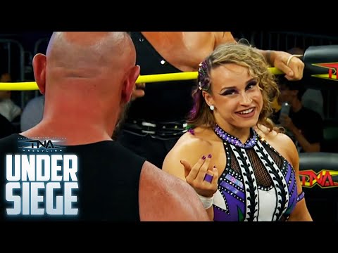 Видео: Jordynne Grace & PCO vs Steph De Lander & KON | TNA Under Siege 2024 Highlights