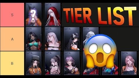 Path To Nowhere - TIER LIST (April