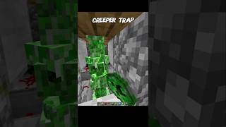 Minecraft creeper trap 🪤 tutorial ✨#shorts #minecraft #gaming #gaming #gamer #gameplay #youtube