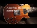 Rabswood guitars mahogany les paul style guitar demo long