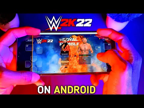 😍 WWE 2K22 DOWNLOAD FOR ANDROID, HOW TO DOWNLOAD WWE 2K22 MOBILE ON  ANDROID