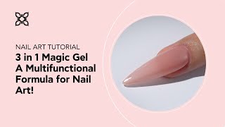 BLUESKY 3in1 Magic Gel - Nail art creation screenshot 4