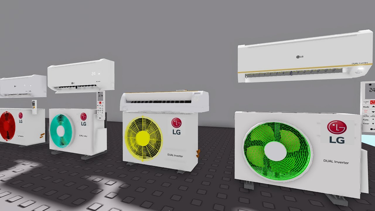 Colorful Air Conditioner Fan Grill Roblox YouTube