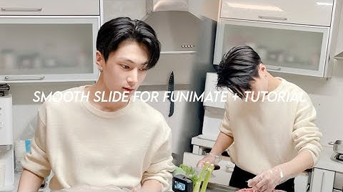 Smooth slide transition + tutorial || Funimate ¡!