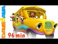 Wheels On The Bus Sing-along | Nursery Rhyme | #readalong with Super Simple Songs