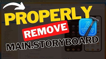 How to Properly Remove Main Storyboard in Xcode 14 (2023)