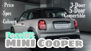 ФЕЙСЛИФТ — MINI Cooper S 3-дверный + 5-дверный + кабриолет + Cooper SE / Малайзийские автомобильные новости