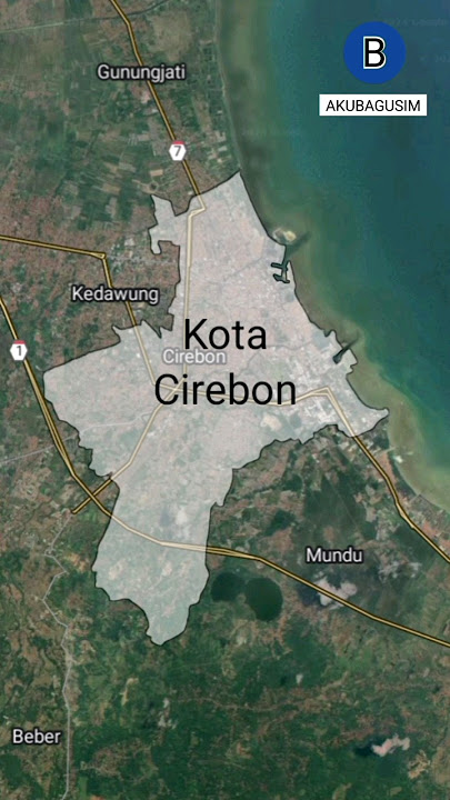 Geografi Kota Cirebon, Provinsi Jawa Barat, NKRI🇮🇩