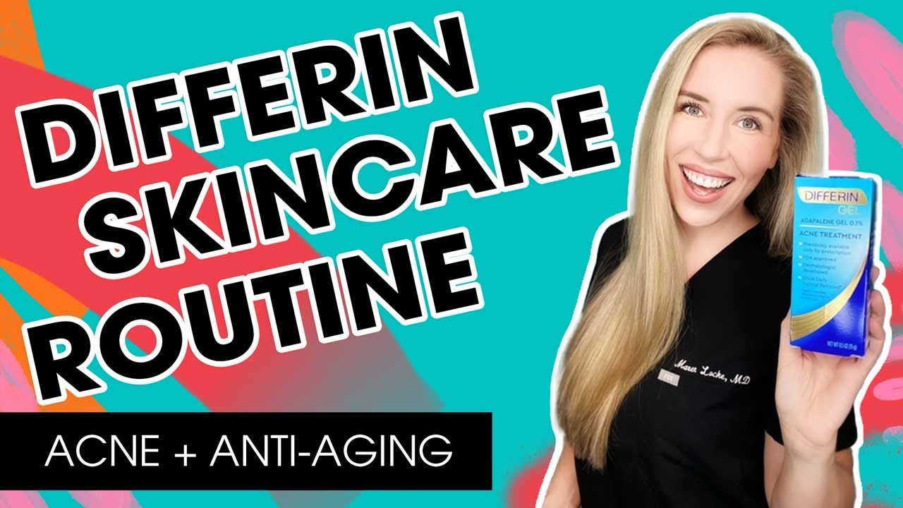 ⁣Your Differin Skincare Routine | Acne + Anti-aging Solution with Adapalene