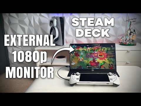 STEAM DECK Portable Monitor 1080p 60hz External 15.6" Monitor.