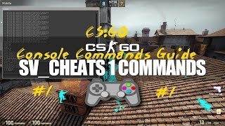 CS GO Console Commands Guide #1 for Practice/Konsol Komutları/Cheats-Tricks
