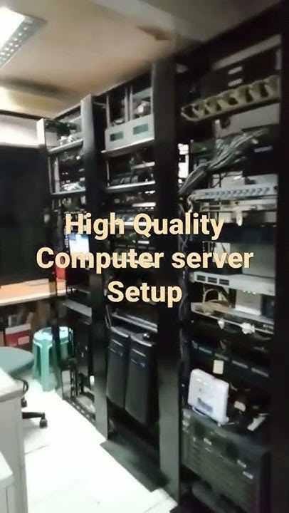How to setup computer server video #shorts #quality #video - YouTube