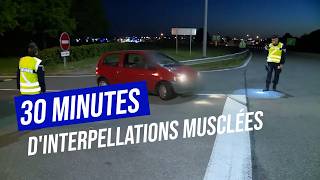 Excès de vitesse, refus d’obtempérer : compilation d’interpellations musclées