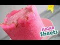 SUGAR SHEETS Decoración con Azúcar 🌟 Receta by Marielly