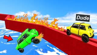 SHINCHAN vs DUDE Ultimate Mini Car Ramp in GTA 5