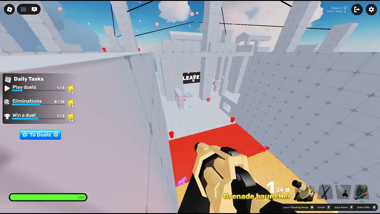 one more knife trickshot