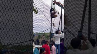 Rescue Of People’s Hyderabad City Flood Over Flow Water #viralvideo #viralshorts