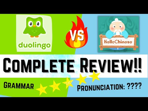 Duolingo vs HelloChinese | Shockingly Good Free Chinese Learning Apps -  Full Review and Ratings