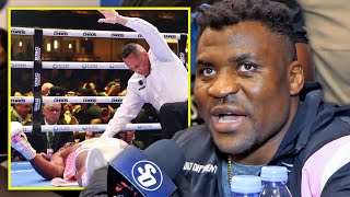 'I KNEW I WAS GOING TO LOSE' - Francis Ngannou SHOCKING ADMISSION post-fight vs Joshua image