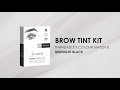 Midnight Black Brow Tint Kit