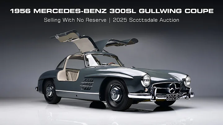 FIRST LOOK - 1956 Mercedes-Benz 300SL Gullwing Coupe - BARRETT-JACKSON 2025 SCOTTSDALE AUCTION