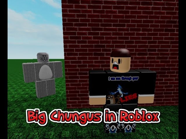 Big Chungus In Roblox Youtube - big chungus roblox shirt