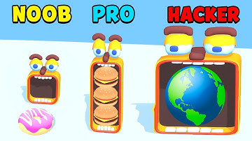 NOOB vs PRO vs HACKER - Stack Mouth