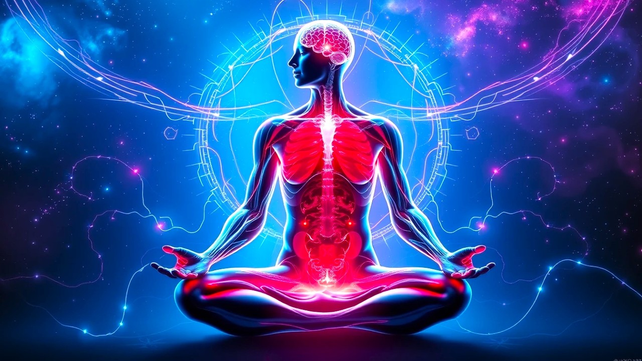 432hz + 528hz + 963hz - Stress and Anxiety | Spiritual Awakening, Whole Body Renewal