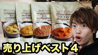 無印良品のカレー！売り上げベスト４を食べ比べてみた！