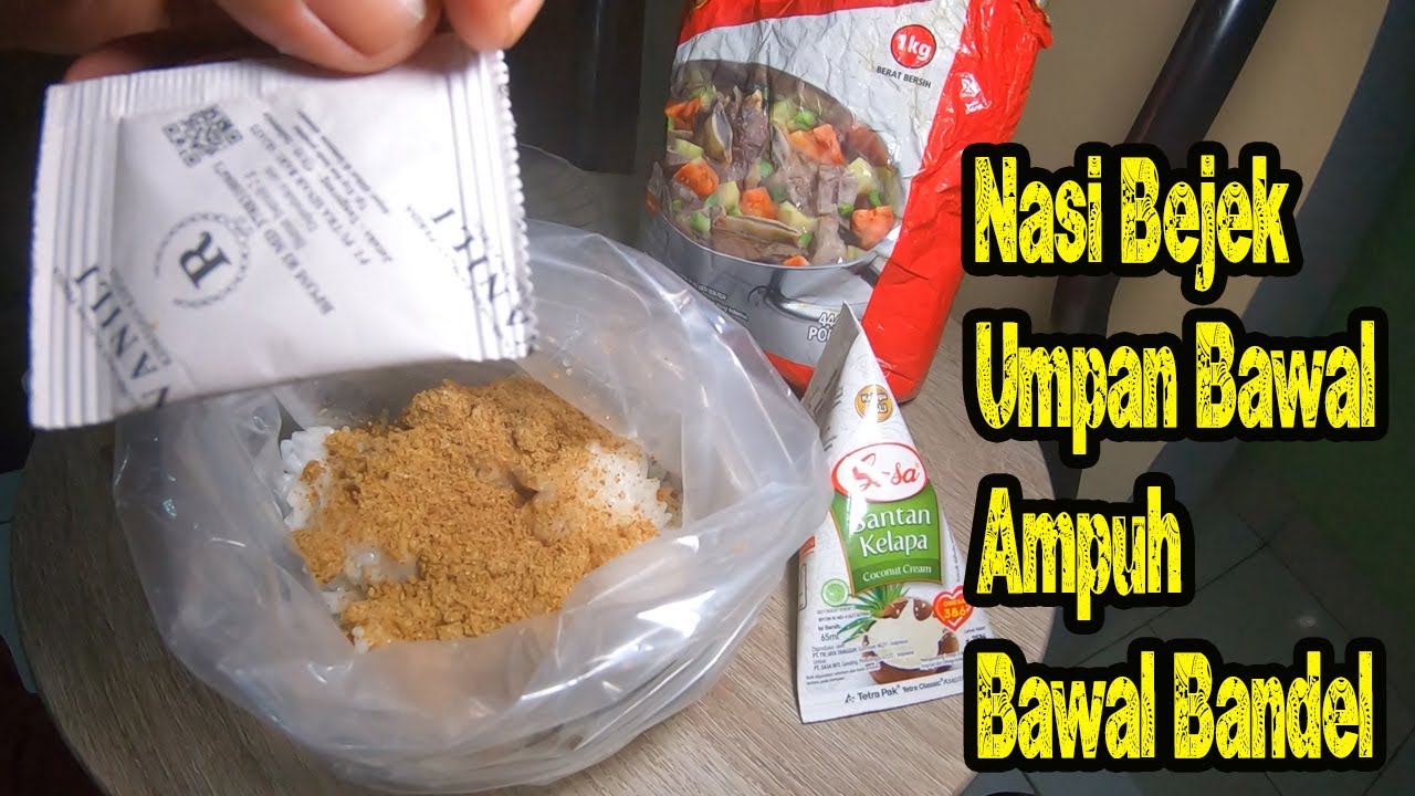 Nasi Bejek Umpan Bawal Bandel