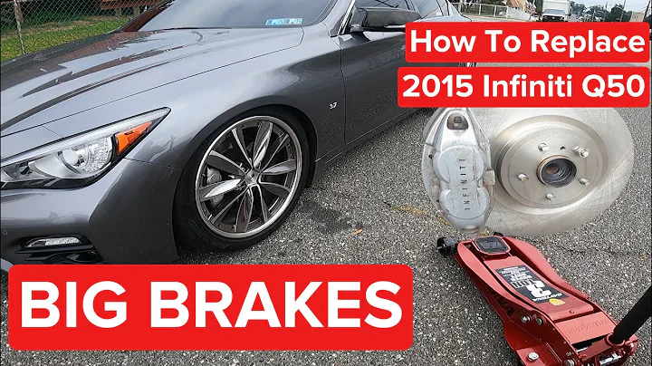 How to Replace Front Brakes And Rotors on a 2015 Infiniti Q50