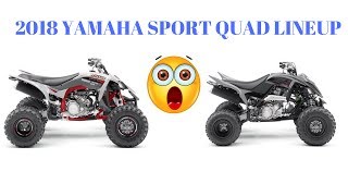 REACTING TO YAMAHA'S 2018 SPORT ATV LINEUP