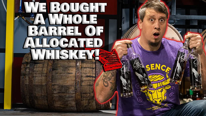 Experience the Ultimate Whiskey Adventure: Buying a Whole Barrel of Eagle Rare Bourbon!