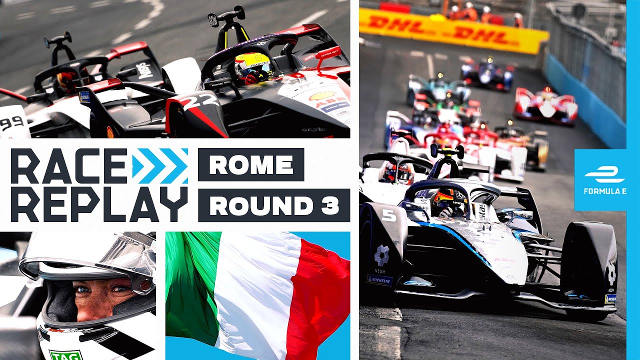 FULL RACE! Formula E - 2021 Rome E-Prix Round 3, Season 7