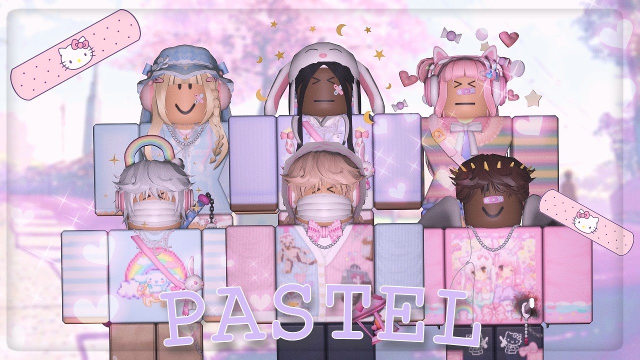 20 Pastel Roblox Outfits Youtube - pastel roblox logo aesthetic