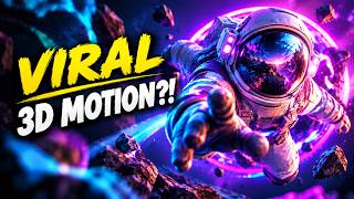 Create VIRAL 3D Motion Graphics with 100% Free AI
