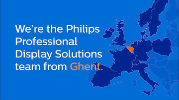 We are here for you! The Philips Professional Display Solutions support team