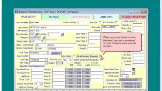 CISPro Systems - Create New Inventory Item