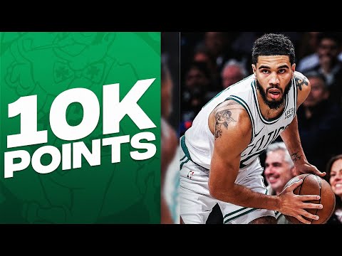 1 HOUR of Jayson Tatum’s Best Career Buckets | Youngest Celtics To 10K PTS 🍀