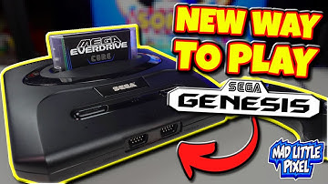 AWESOME New Way To Play SEGA Genesis Games! TONS Of Features! Mega Everdrive Core Flashcart!