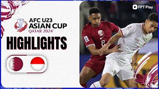 HIGHLIGHTS: U23 QATAR - U23 INDONESIA | \\