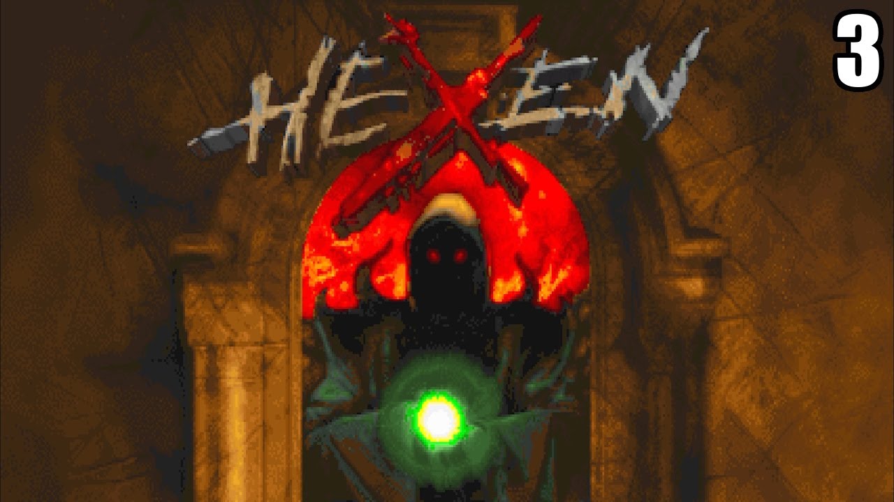3 Hexen: Beyond Heretic 1995 RUS \ Хексен: После Еретика 1995 RUS (продолжение ретро шутера)