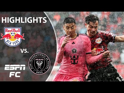 Inter Miami vs. New York Red Bulls | MLS Highlights | ESPN FC