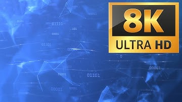 Abstract Background Animation Numbers ||8K-UHD