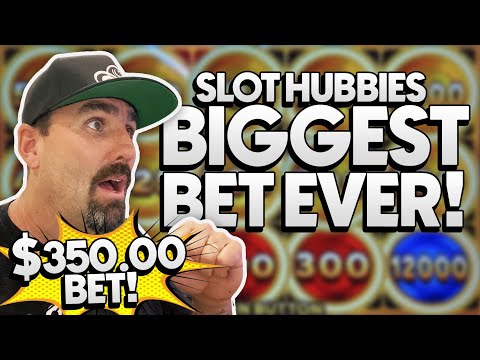 $350 BET !! Slot Hubby GONE WILD 😱