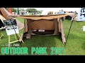 【OUTDOOR PARK 2021】ハイランダー（Hilander）ハンガー フレーム シェルター クロシェット（キャノピーポール2本付き）HCA0365の紹介