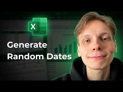 How to Generate Random Dates in Excel [2026 Easy Guide]